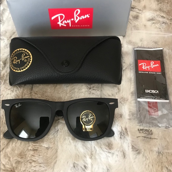 ray ban original wayfarer matte black